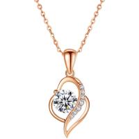 Vòng cổ bằng bạc xương đòn 925 Sterling - Mặt dây chuyền đơn giản cho phụ nữ Quà tặng sinh nhật Valentine