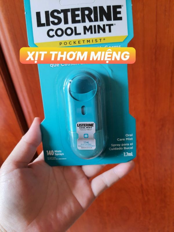 [Hcm]Vĩ Xịt Thơm Miệng 7.7Ml