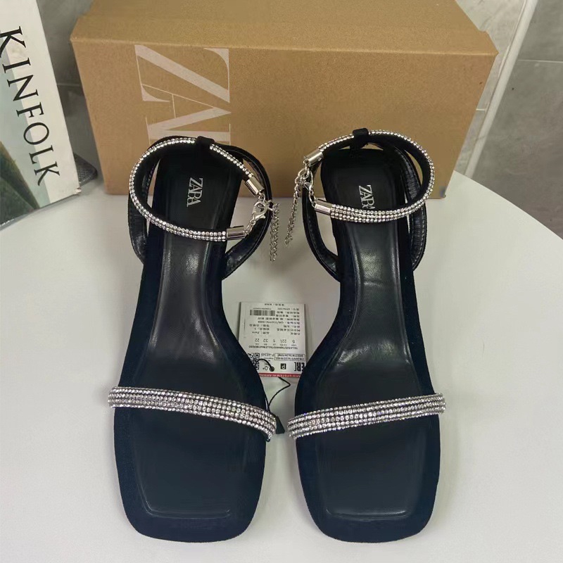 ✙  Giày cao gót Zara xuất dư cao 9p full box