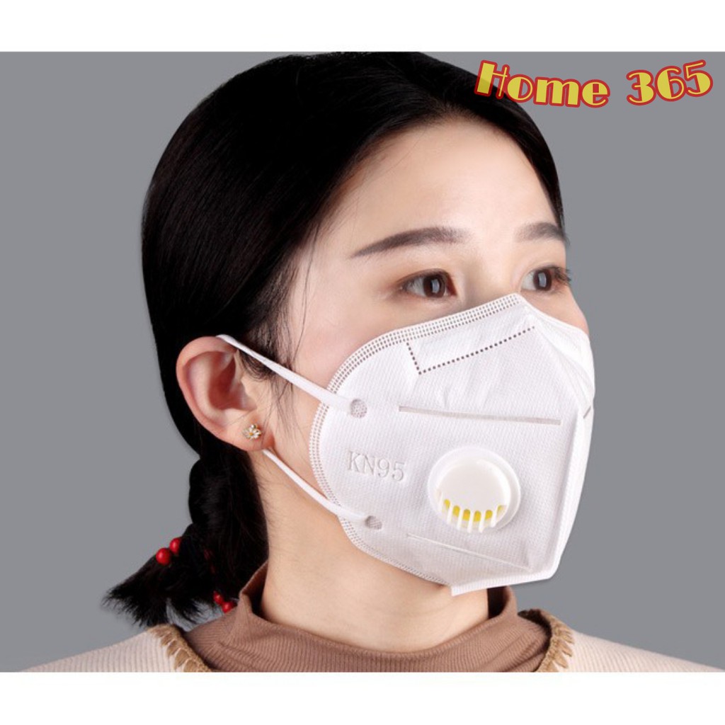 Khẩu trang N95-KN95 có van hở kháng khuẩn chống bụi mịn và tránh lây bệnh hô hấp Aosenlang chính hãng