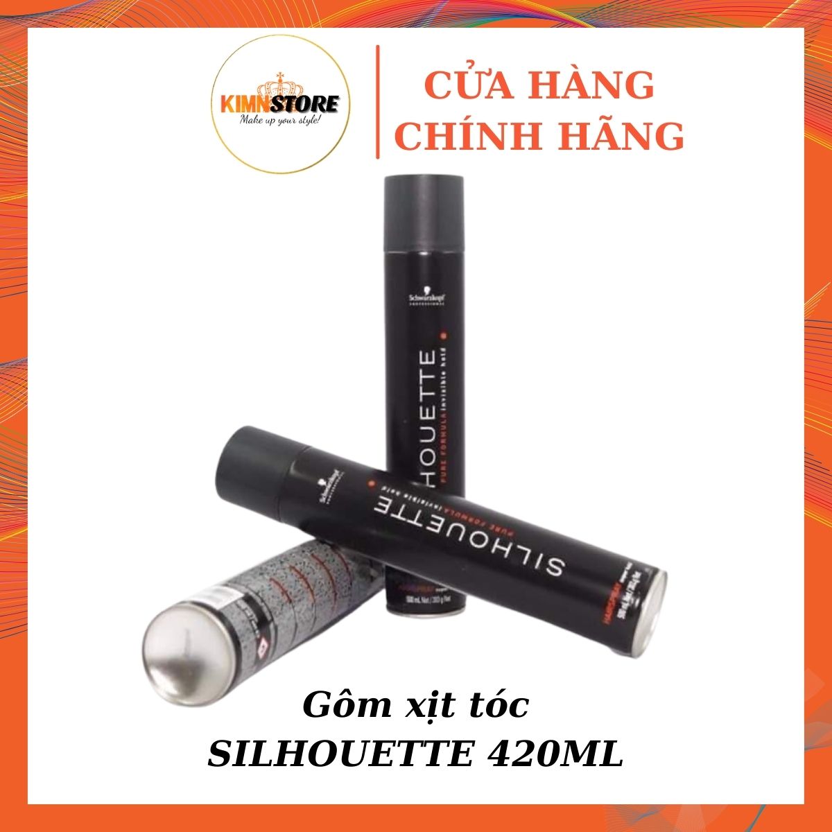 Gôm xịt tóc Silhouette 420ml - Keo xịt tóc nam nữ