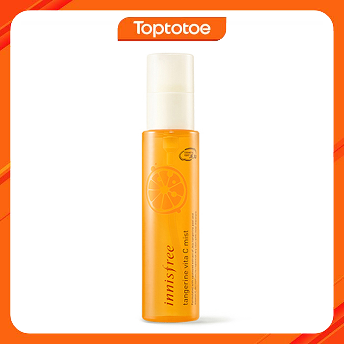 Xịt Khoáng Cấp Ẩm Dưỡng Sáng Da Innisfree Tangerine Vita C Mist 80Ml