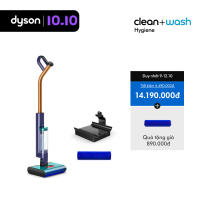 [8-11.10: Voucher 16% lên đến 2.5 triệu]  Máy lau sàn cứng Dyson Clean+Wash Hygiene