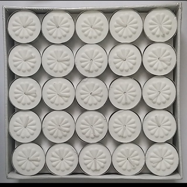 [HCM]Nến tealight hoa mai 100 viên 2 tiếng