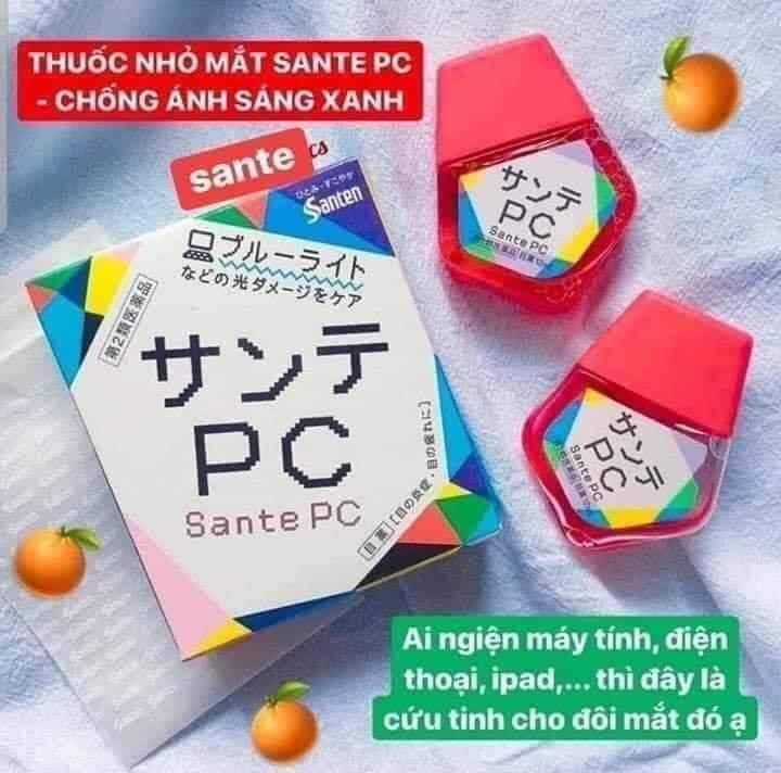 Dung Dịch Nhỏ Mắt Santen 𝐒𝐀𝐍𝐓𝐄 𝐏𝐂 [12Ml] - Nhỏ Mắt Sante - 1