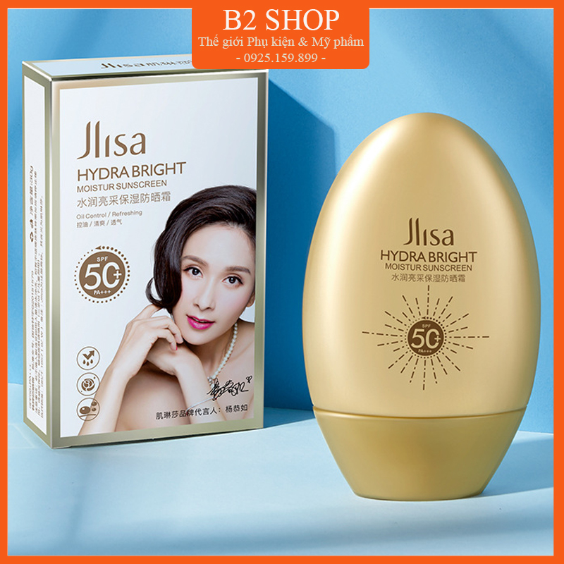 Kem chống nắng JLisa dưỡng ẩm sáng da chống UVA UVB cao cấp