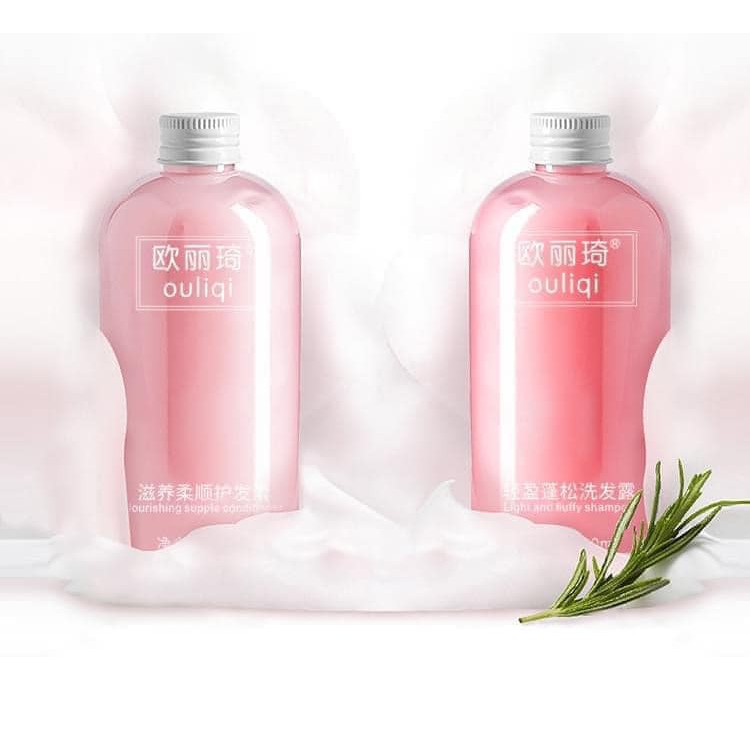 Set Gội Xả Ouliqi ( Dầu Gội 500Ml + Dầu Xả 500Ml ) Siêu To