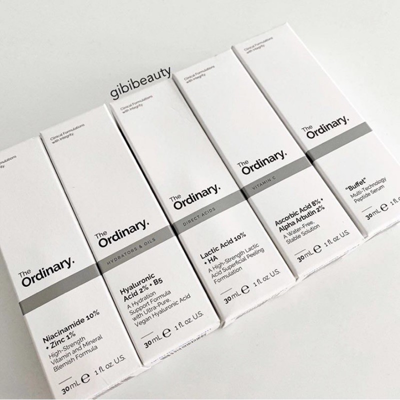 [Hcm]Tinh Chất The Ordinary Mua Sale Hàn Quốc|(30Ml)Nia10%+ Zinc1%