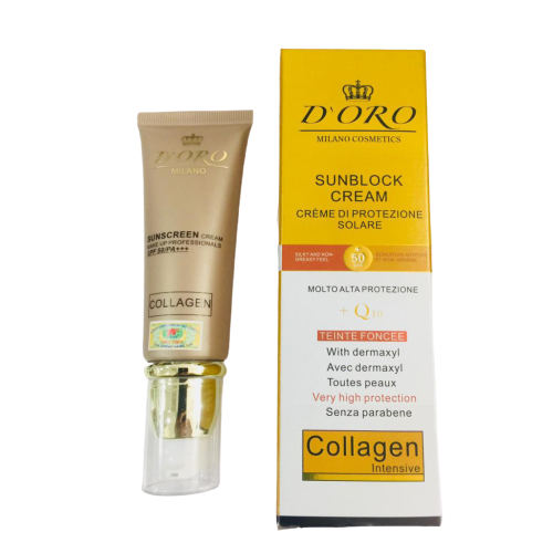 Kem Chống Nắng Collagen Q10 Doro Nhập Khẩu Italia Spf 50/Pa+++ 50Ml Cam Kết Sản Phẩm Đúng Mô Tả Chất Lượng Đảm Bảo An Toàn Đến Sức Khỏe Người Sử Dụng