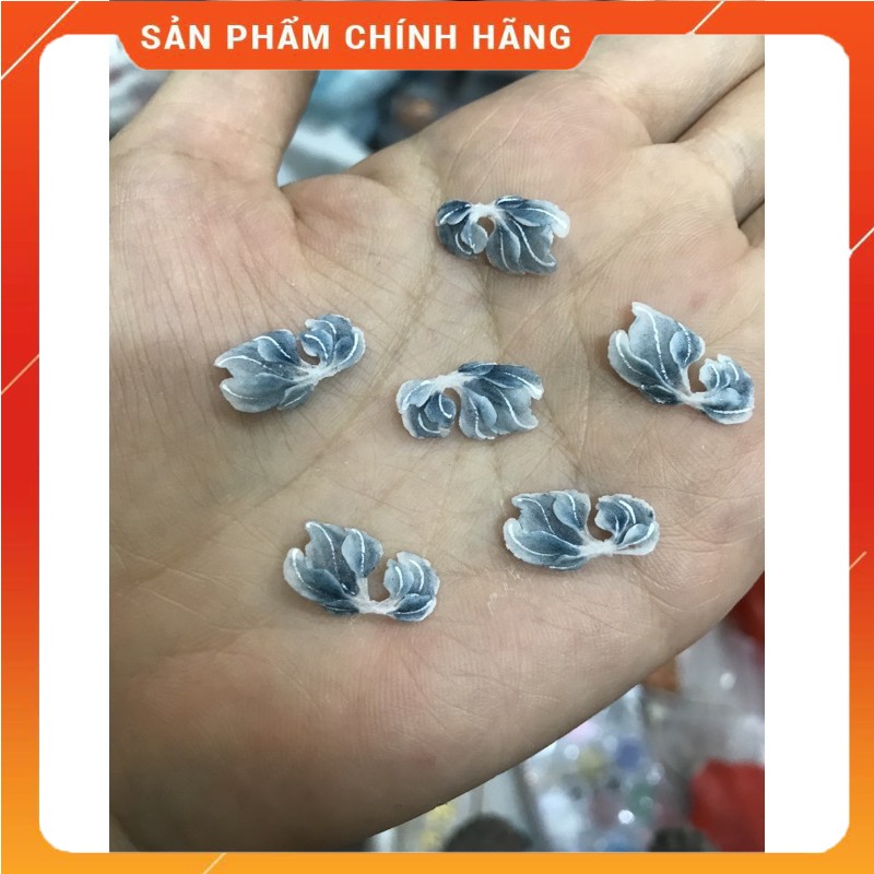 Hoa ẩn tay thạch thảo - hoa ẩn móng tay bằng bột/cứng móng/gel đắp móng