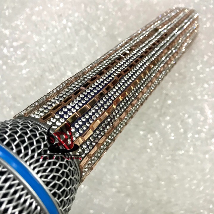 Áo micro kim tuyến vỏ áo mic vỏ bọc micro micro bolero microphone mic karaoke mi rô không dây mic tp