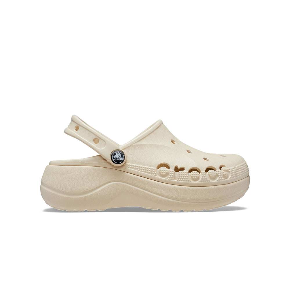 Giày Clog Nữ Crocs Baya Platform Clog - Winter White