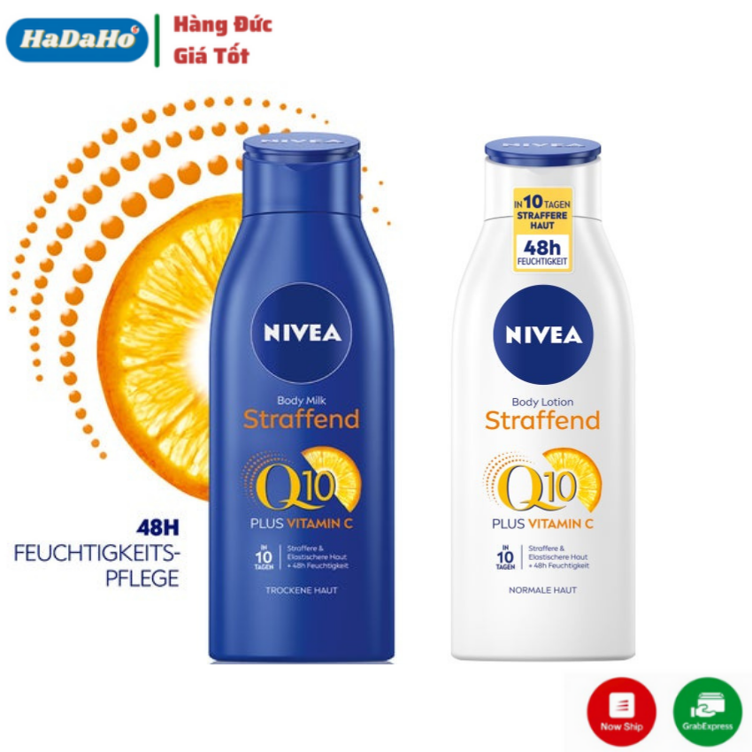 ( New 2021) Dưỡng Thể Nivea Q10 Dành Cho Da Khô Dưỡng Thể Thoàn Thân Dưỡng Thể Nivea Toàn Thân Q10 400Ml Cho Làn Da Sáng Mịn Hổ Trợ Tái Tạo Tế Bào Chống Lão Hóa Da Hiệu Ngay Sau 2 Tuần Sử Dụng Xách Tay Đức