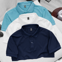Bộ 3 áo thun polo nam trơn vải cá sấu co giản 4 chiều thời trang Everest Nhiều màu