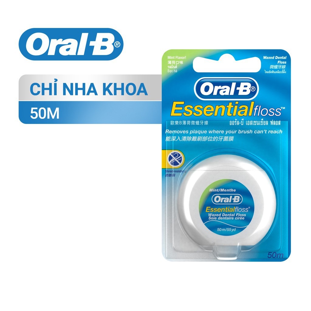 Chỉ Nha Khoa Oral - B Floss Essential 50M