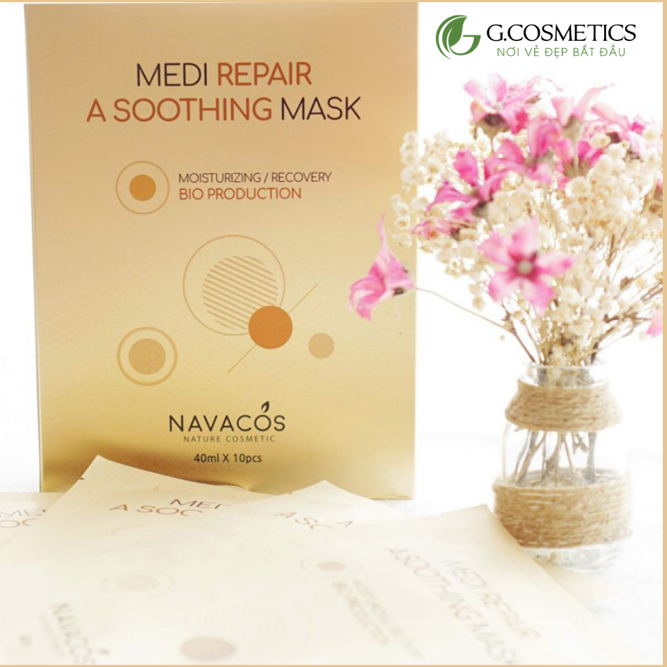 Mặt Nạ Tế Bào Gốc Medi Repair A Soothing Mask 40Ml Mặt Nạ Cho Da Khô