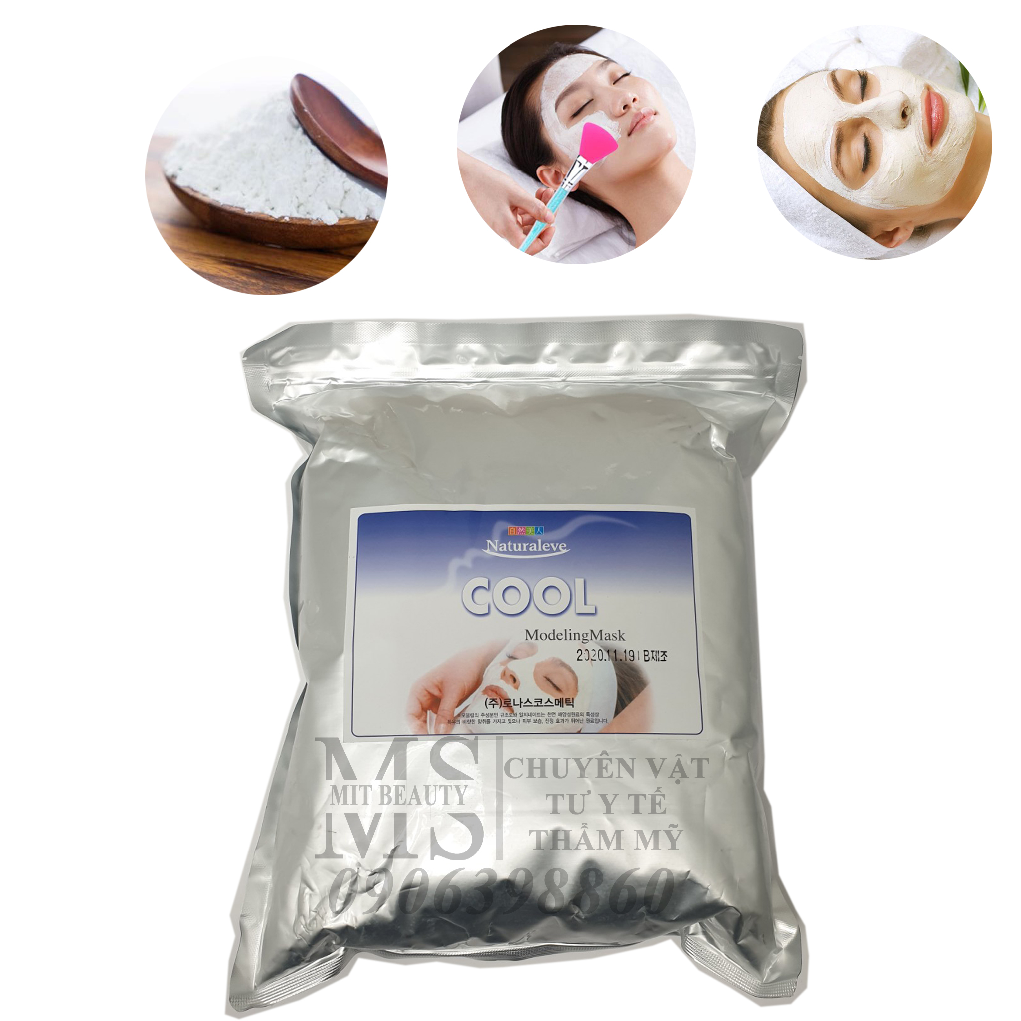 Bột Mặt Nạ Dẻo Ronas Modeling Mask Dùng Trong Spa Đủ Loại Hàn Quốc