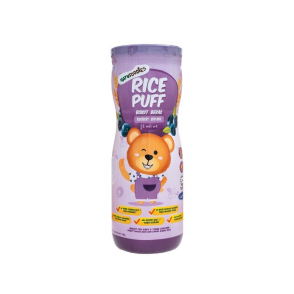 Bánh Gạo Hữu Cơ Ăn Dặm Cho Bé Natufoodies Thơm Ngon Cho Bé 42g (Trên 6 tháng) - Bibo Mart