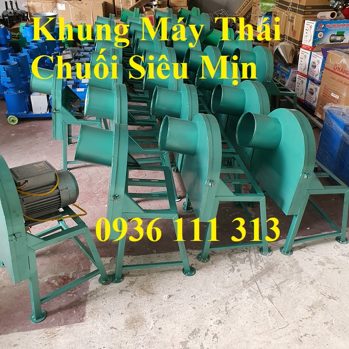 Khung máy thái chuối băm chuối siêu mịn ( Tặng kèm dao máy thái chuối băm chuối siêu mịn ) Không kèm