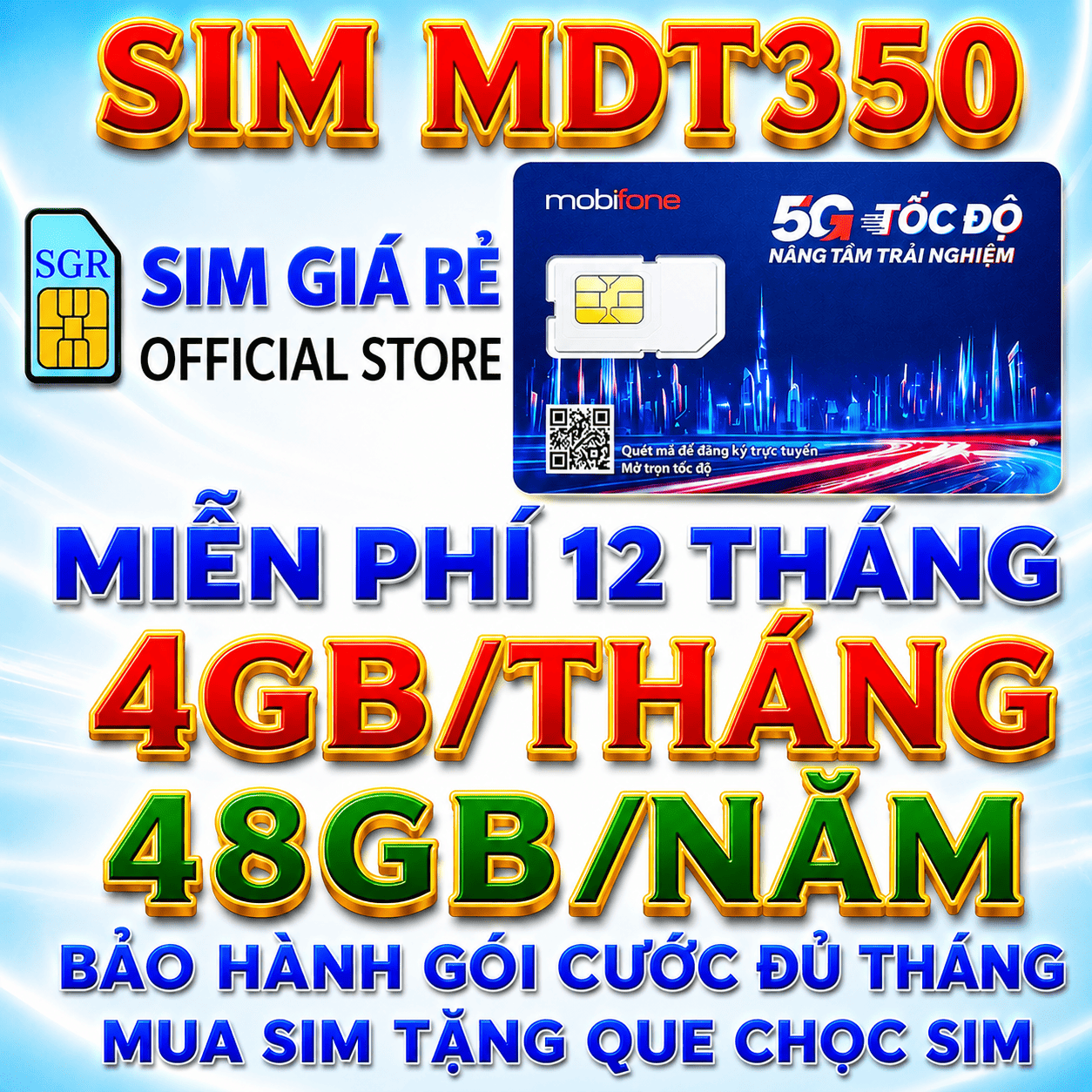 FREESHIP - Sim 4G 5G Mobi trọn gói 1 năm không cần nạp tiền MDT250A 21G12 12MAX90 12FD50 6MDT150 12MDT150 Shop Sim giá rẻ - CHƯA KÍCH HOẠT.