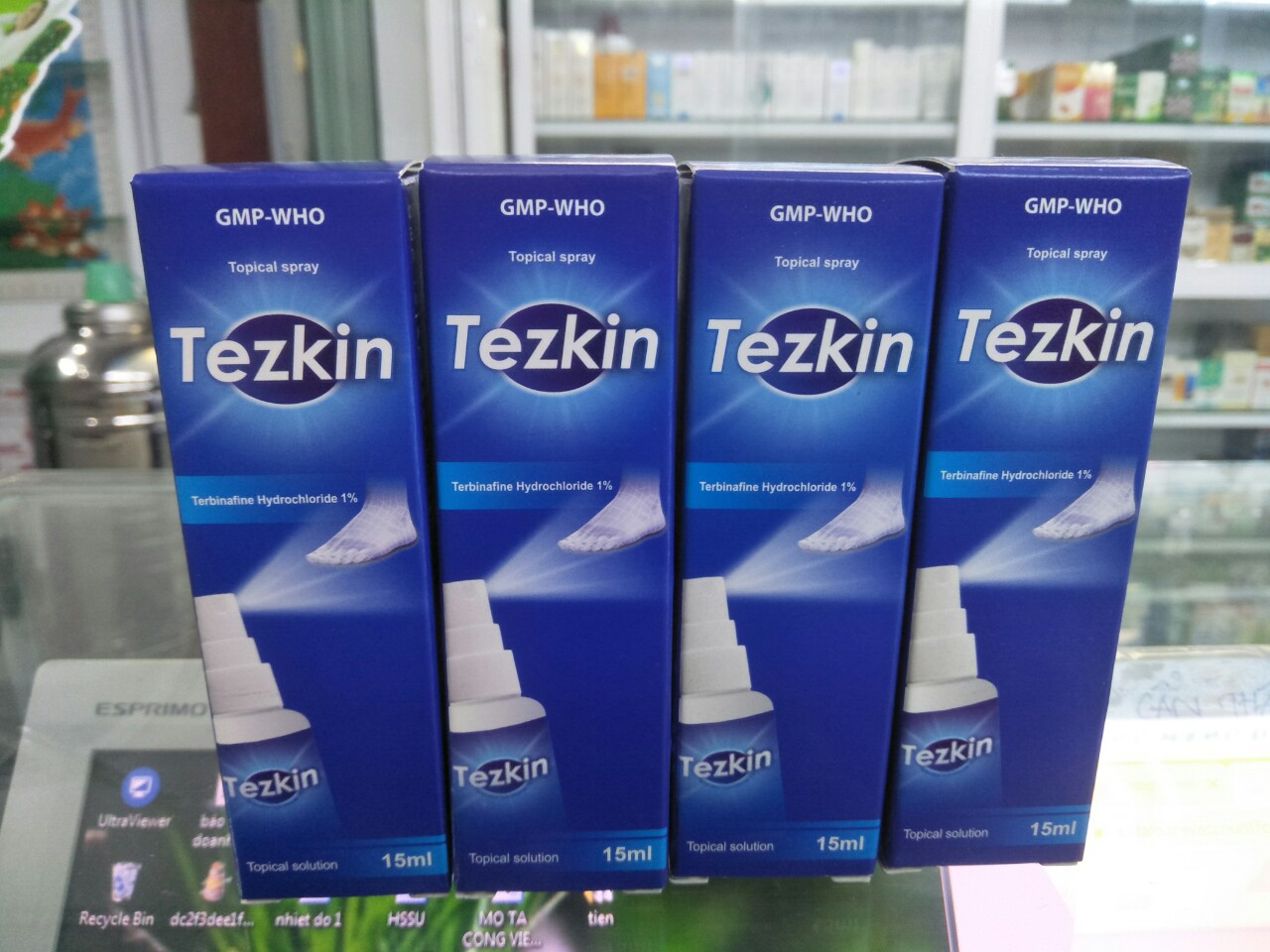 Chai Xịt Tezkin Chai Xịt 15Ml