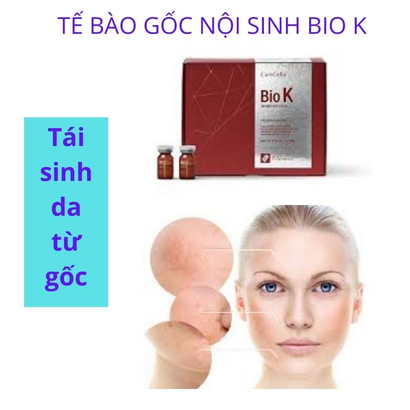 Tế Bào Gốc siêu tái tạo nội sinh BioK Carecella  Tinh chất serum PP bởi DR.ACNEAL