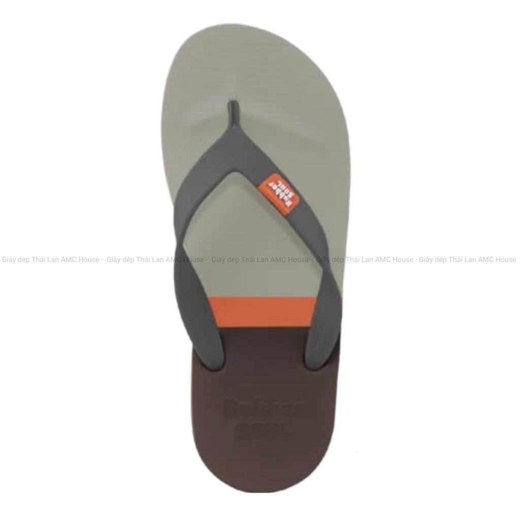 Dép Thái Lan Xỏ Ngón cao su non siêu êm nhẹ RUBBER SOUL - Balance Tri Color