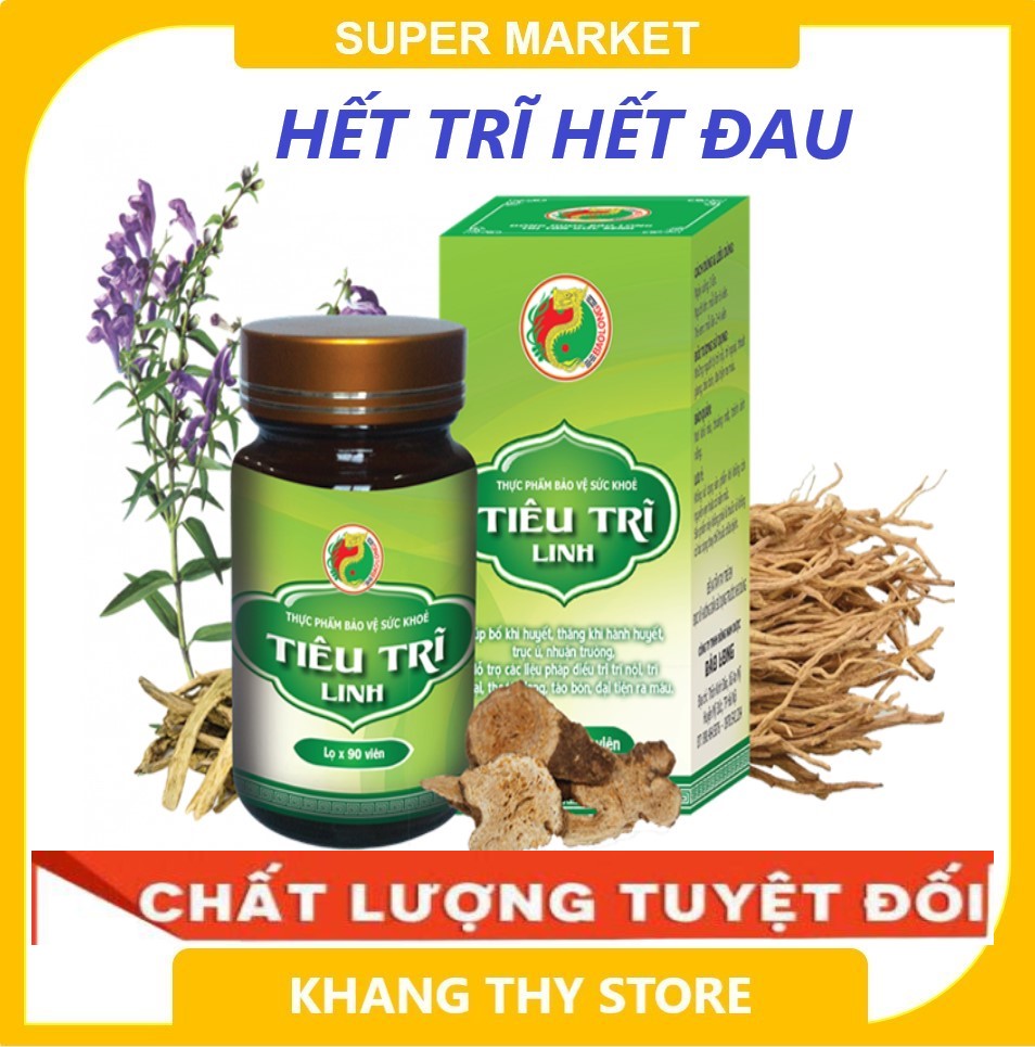 Tiêu Trĩ Linh Bổ Khí Nhuận Tràng Hỗ Trợ Chứng Đại Tiện Ra Máu Trĩ Nội Trĩ Ngoại - Hàng Chính Hãng