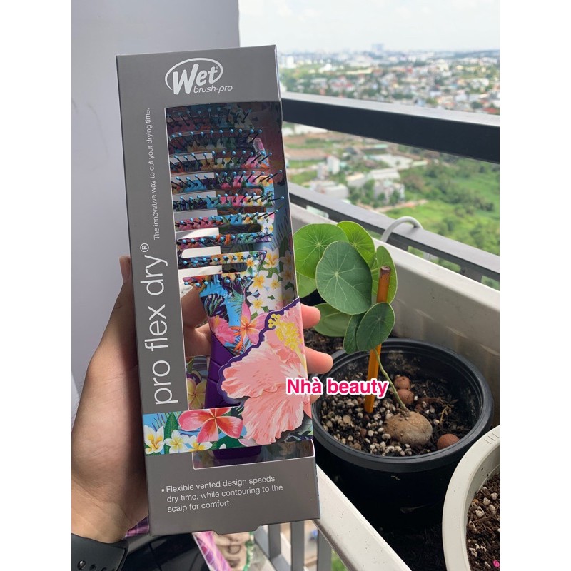 Lược Wet Brush Pro Flex Dry Chuyên Dùng Cho Sấy Tóc/ Tóc Ướt