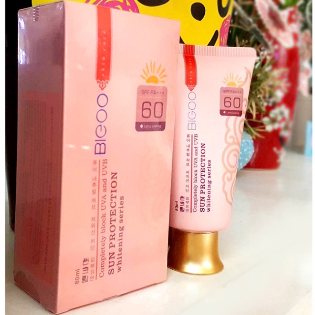 Kem Chống Nắng Bigoo 2In1 80ml
