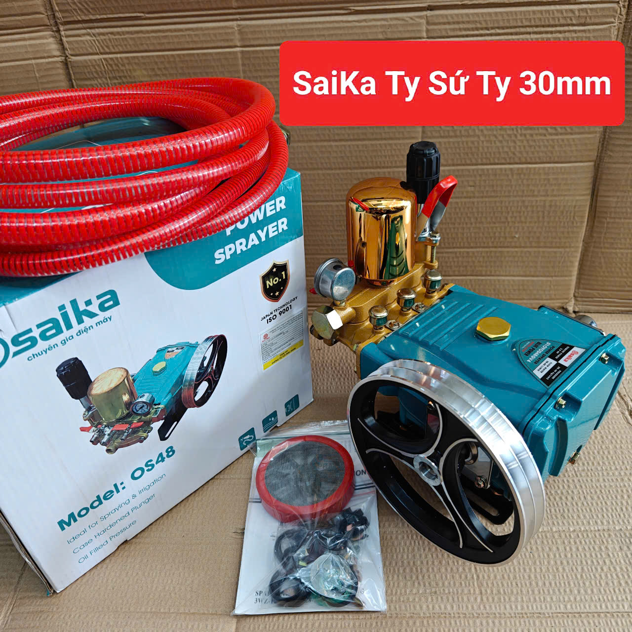 [TY SỨ] Đầu Xịt Rửa Áp Lực SAIKA TIGER Pitong Sứ 2HP TY 30MM 1HP TY 22MM