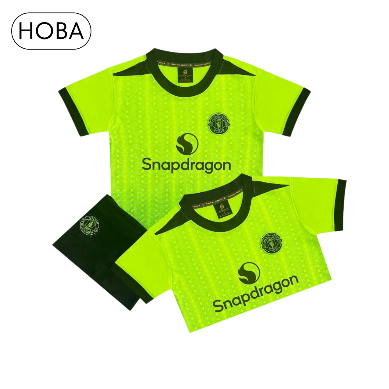 Bộ quần áo bóng đá trẻ em đồ đá banh trẻ em các câu lạc bộ Barca Man City Arsenall MU Liver vải thun lạnh logo thêu SV