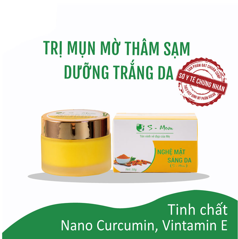 [Hcm]Nghệ Mặt Dưỡng Da Smom