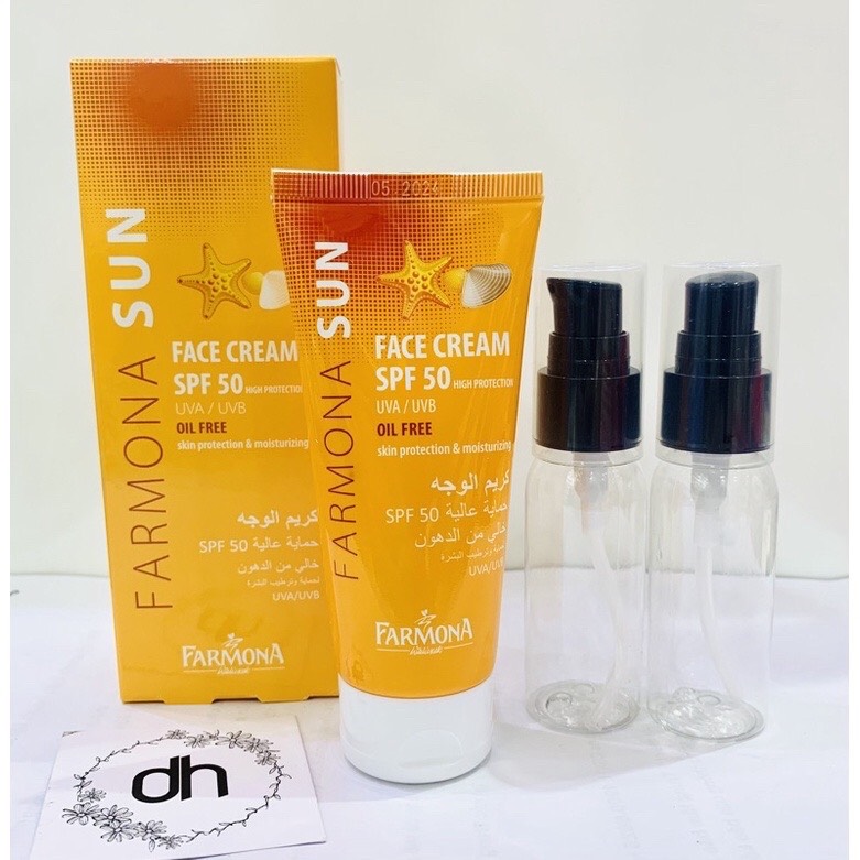 Kem Chống Nắng Dành Cho Da Dầu Farmona Sun Face Cream 50Ml