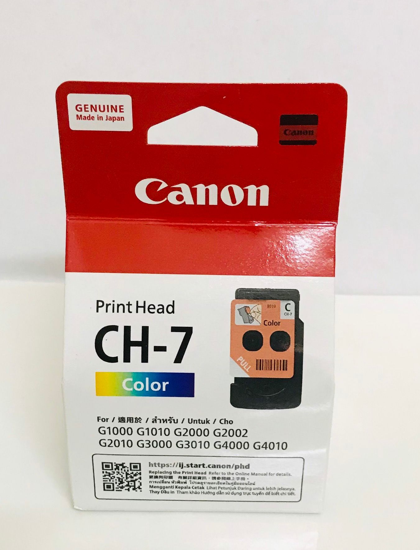 Bộ đầu phun màu máy in Canon G1010G1000G2010G2000G3000G3010.v.v. CH7 và BH7