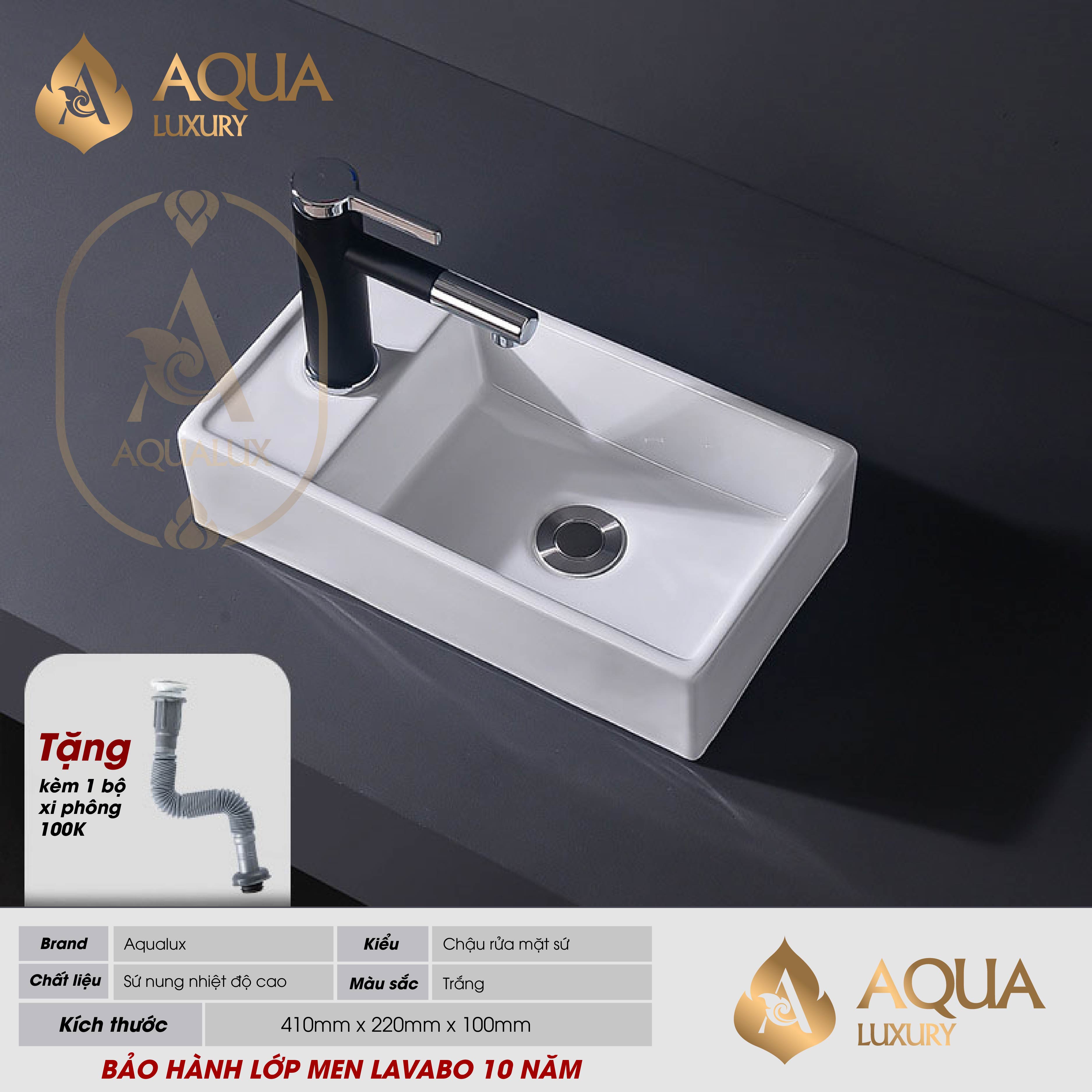 LAVABO TREO TƯỜNG HOẶC DƯƠNG BÀN ĐÁ