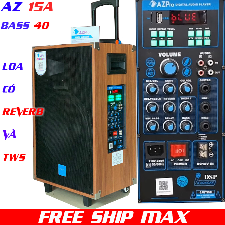 (MẪU NÂNG CẤP) SIÊU PHẨM LOA KÉO BASS 40 GIÁ BÌNH DÂN ÂM THANH NỔI TWS BO MẠCH CHỐNG HÚ HIỆN ĐẠI KÈM