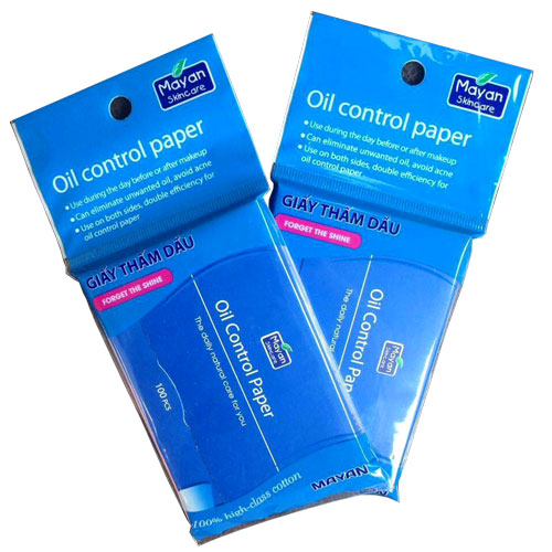 Giấy Thấm Dầu Oil Control Paper 100Pcs