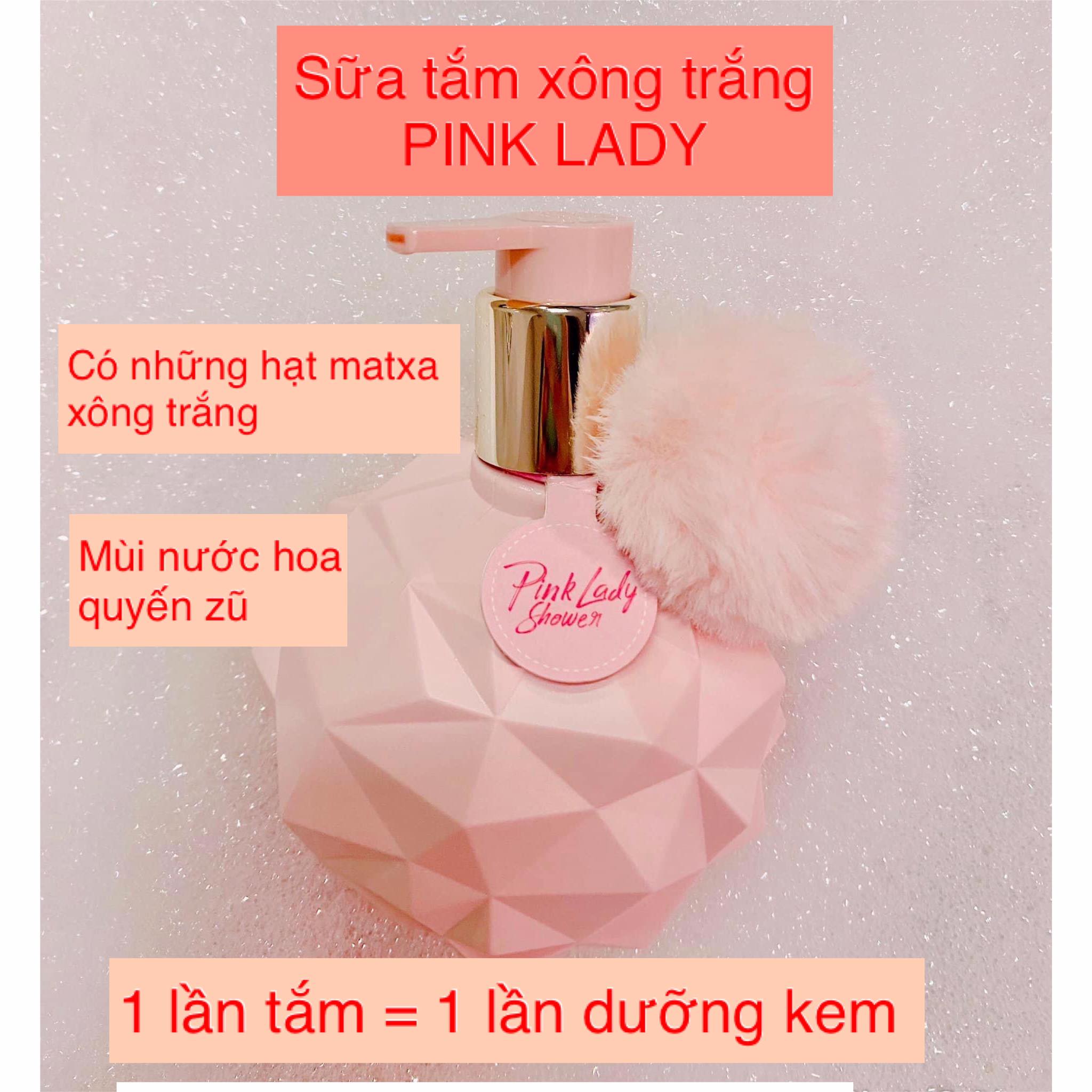 SỮA TẮM XÔNG TRẮNG PINK LADY [ chính hãng 100% ]