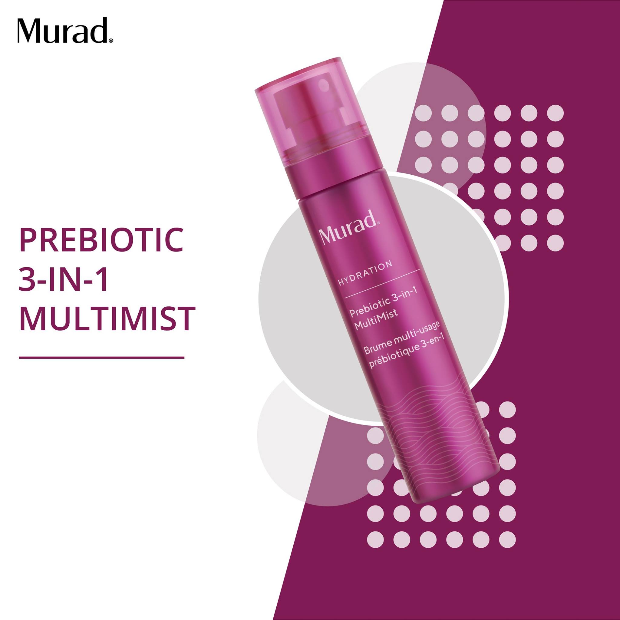 [Hcm][Murad] Phun Sương Đa Chức Năng Prebiotic 3 - In - 1 Multimist