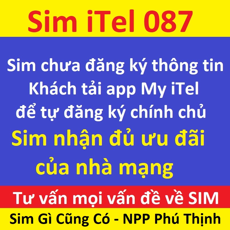Sim nhận sms + cuộc gọi Sim itel vinaphone... thuận tiện nhận sms otp phục vụ nhu cầu cá nhân chưa