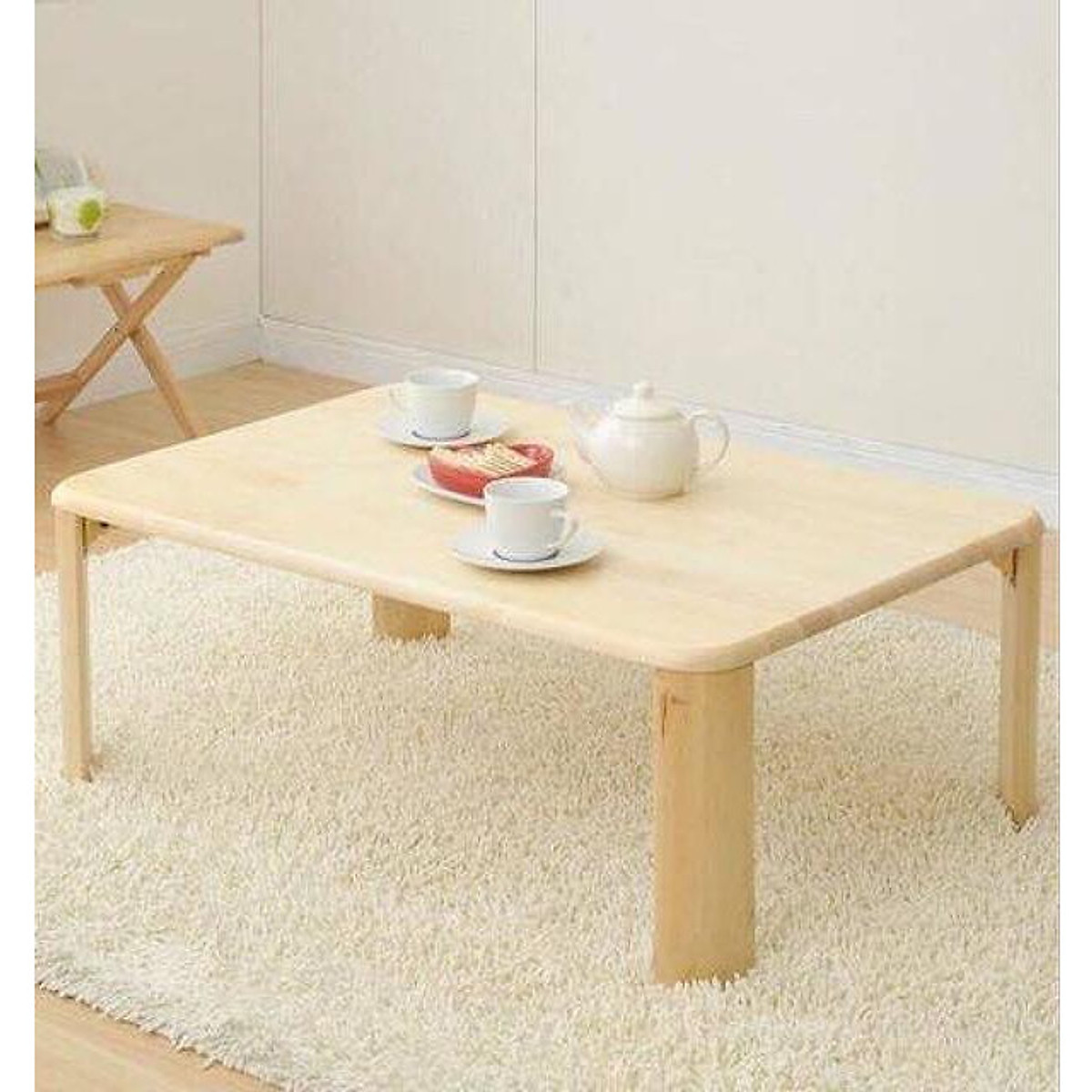 Bàn Gấp Gọn Gỗ Cao Su 50cm x 70cm  bàn gấp gọn  bàn gỗ
