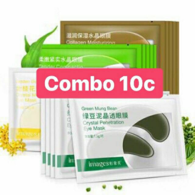 [HCM]Combo 10 mặt nạ  quầng thâm mắt