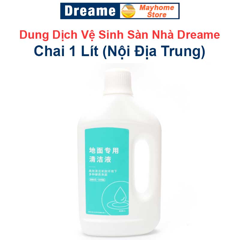 Nước Lau Sàn Chuyên Dụng Cho Máy Lau Nhà Khô Ướt Dreame Tineco HDX700 & Robot Hút Bụi Lau Nhà (Nội đ