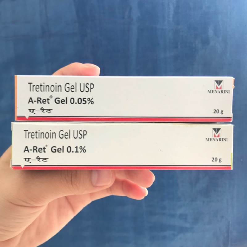 Tretinoin_Aret_Usp Tretinoin 0.05% 0.1% - Gel Giảm Mụn Trẻ Hóa Da