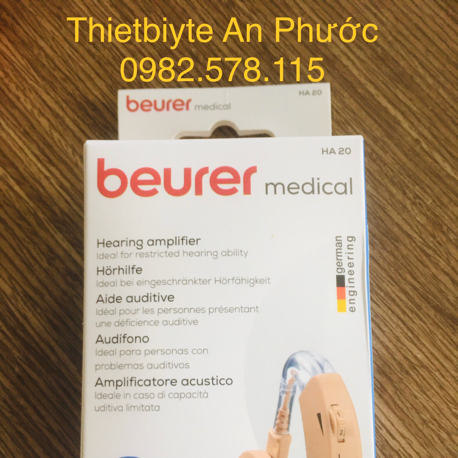 Máy trợ thính beurer Ha20