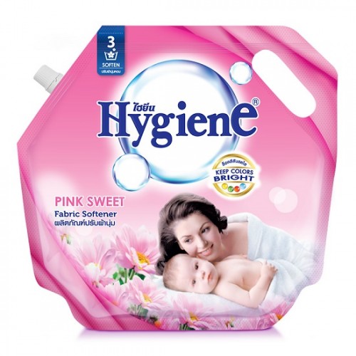 Nước xả vải Hygiene Fabric Softener Keep Colors Bright 1800ml - nhập khẩu chính ngạch Nước Xả Vải Đậm Đặc Hygiene Fabric Softener Thái Lan...../