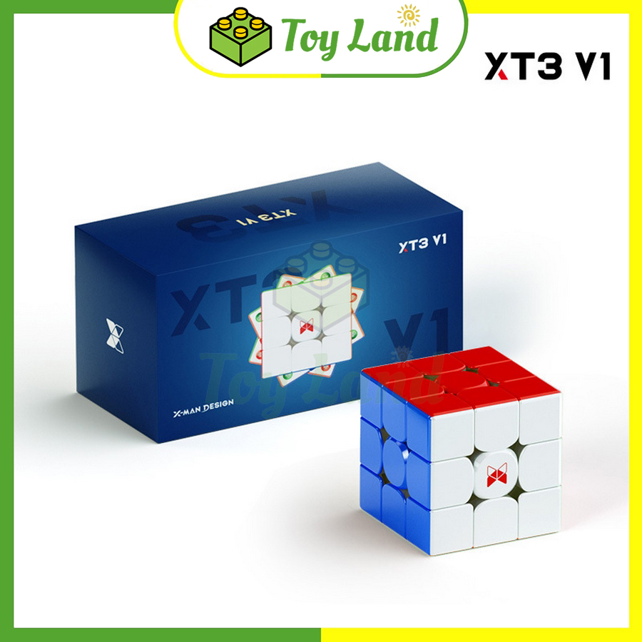 [XT3] Rubik 3x3 QiYi XT3 V1 M XMD X-Man 2024 Flagship Rubic Nam Châm Đồ Chơi Trí Tuệ Trẻ Em