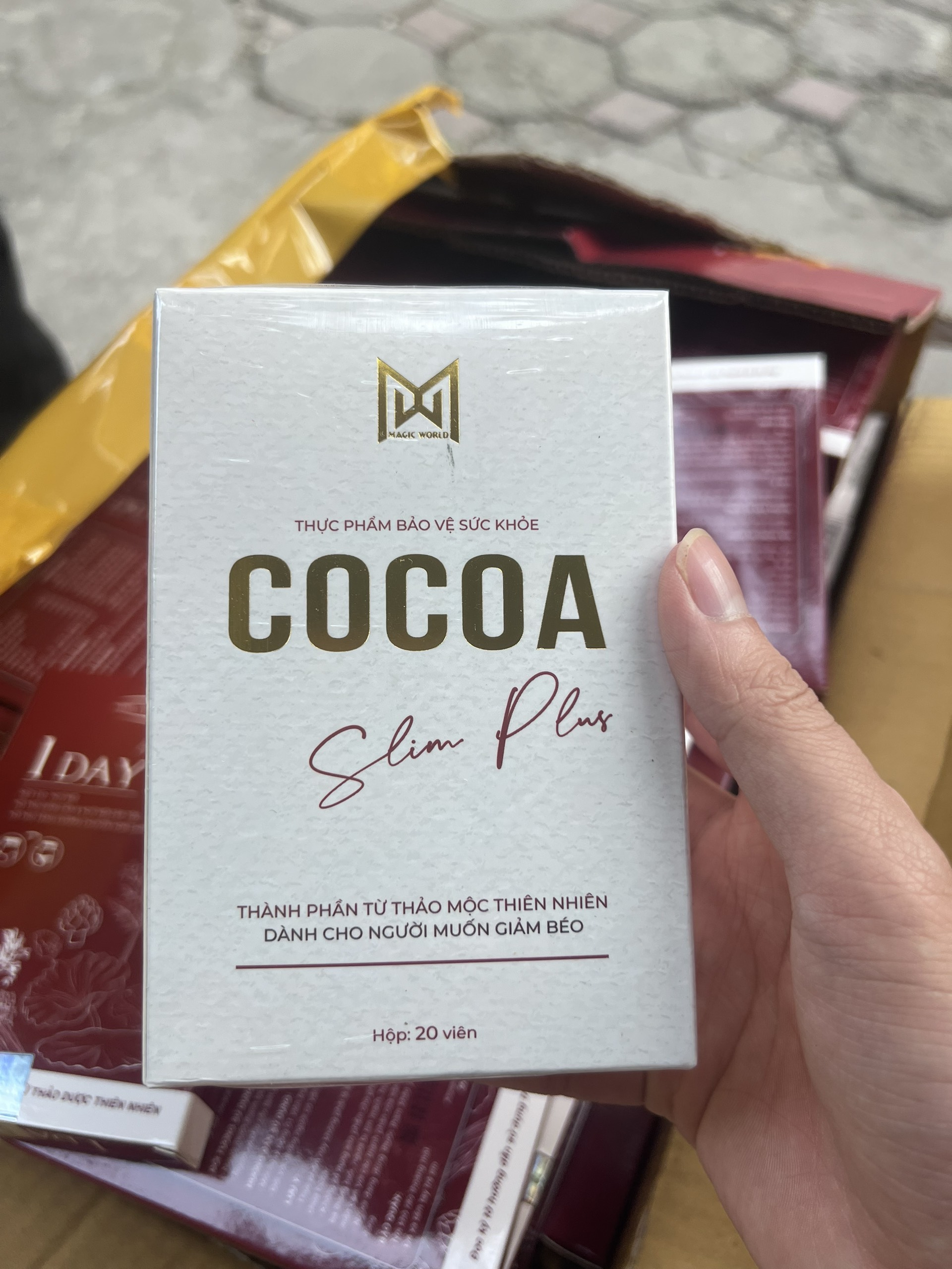 [MẪU MỚI] GIẢM CÂN COCOA SLIM PLUS CHÍNH HÃNG