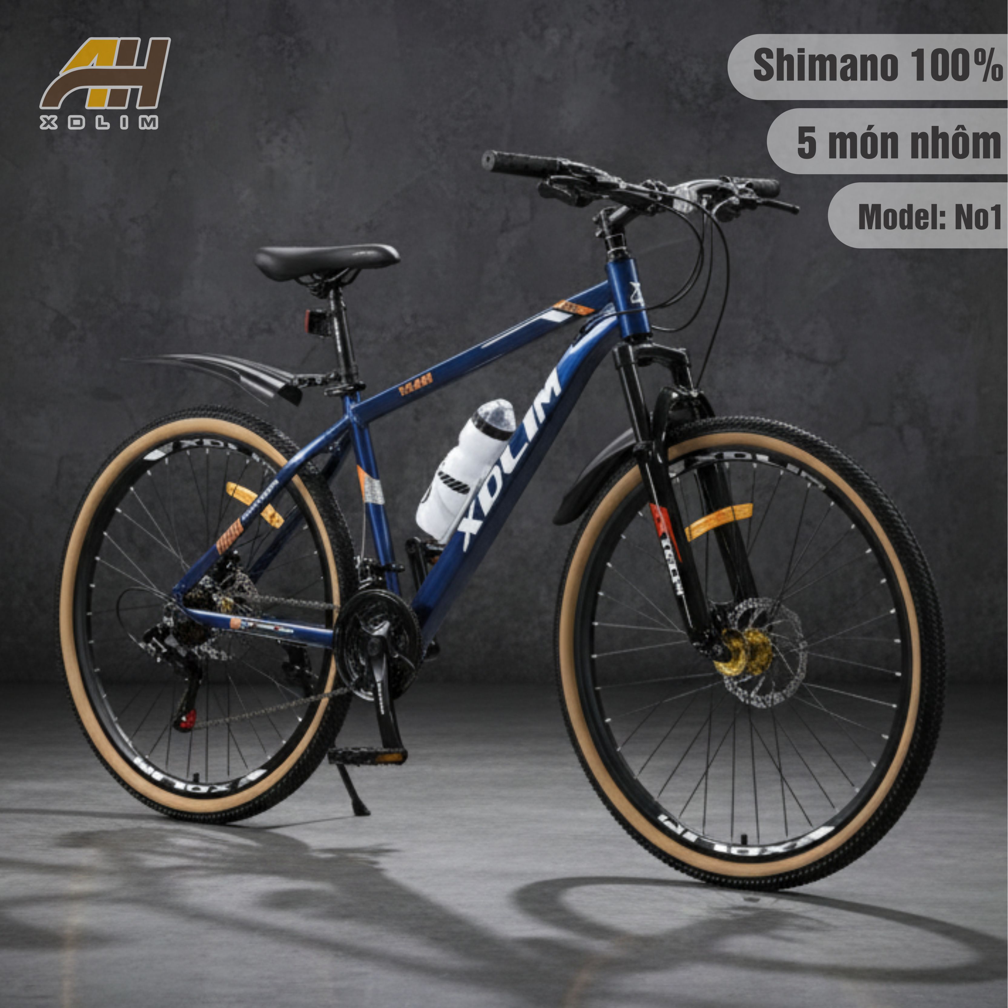 [FREE SHIP] XE ĐẠP ĐỊA HÌNH KHUNG NHOM XDLIM NO1 - XE ĐẠP THỂ THAO ĐỀ SHIMANO FE41 CHÍNH HÃNG - XE Đ